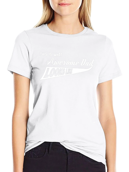 Awesome Dad Graphic T-Shirt