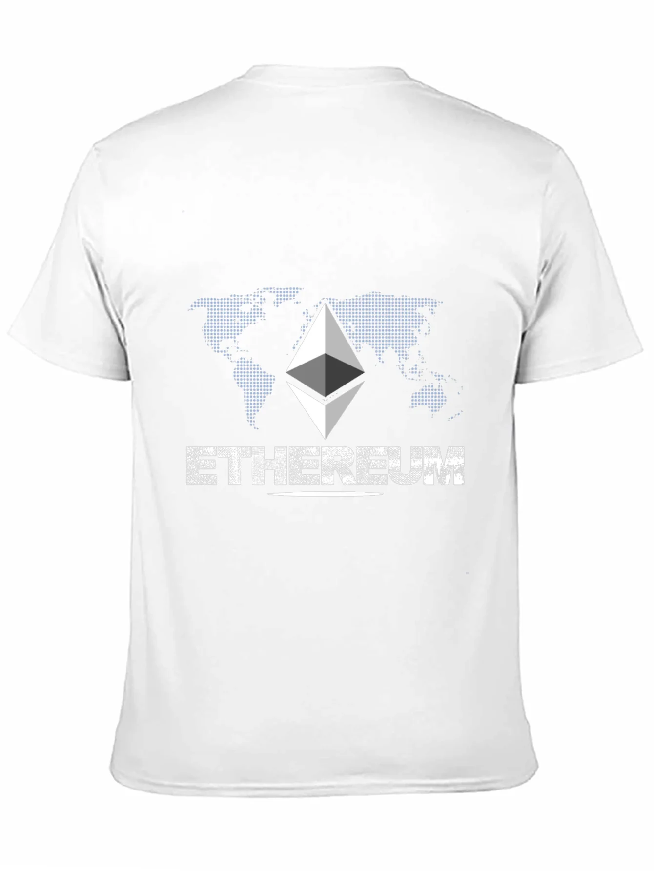 Ethereum Graphic Print Black T-Shirt