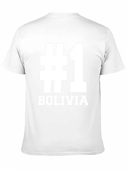 #1 Bolivia Black T-Shirt - Show Your Pride!