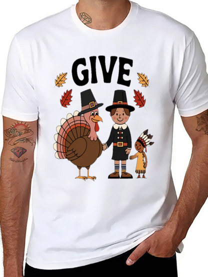 Thanksgiving Give Graphic Tee