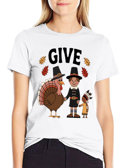 Thanksgiving Give Graphic Tee
