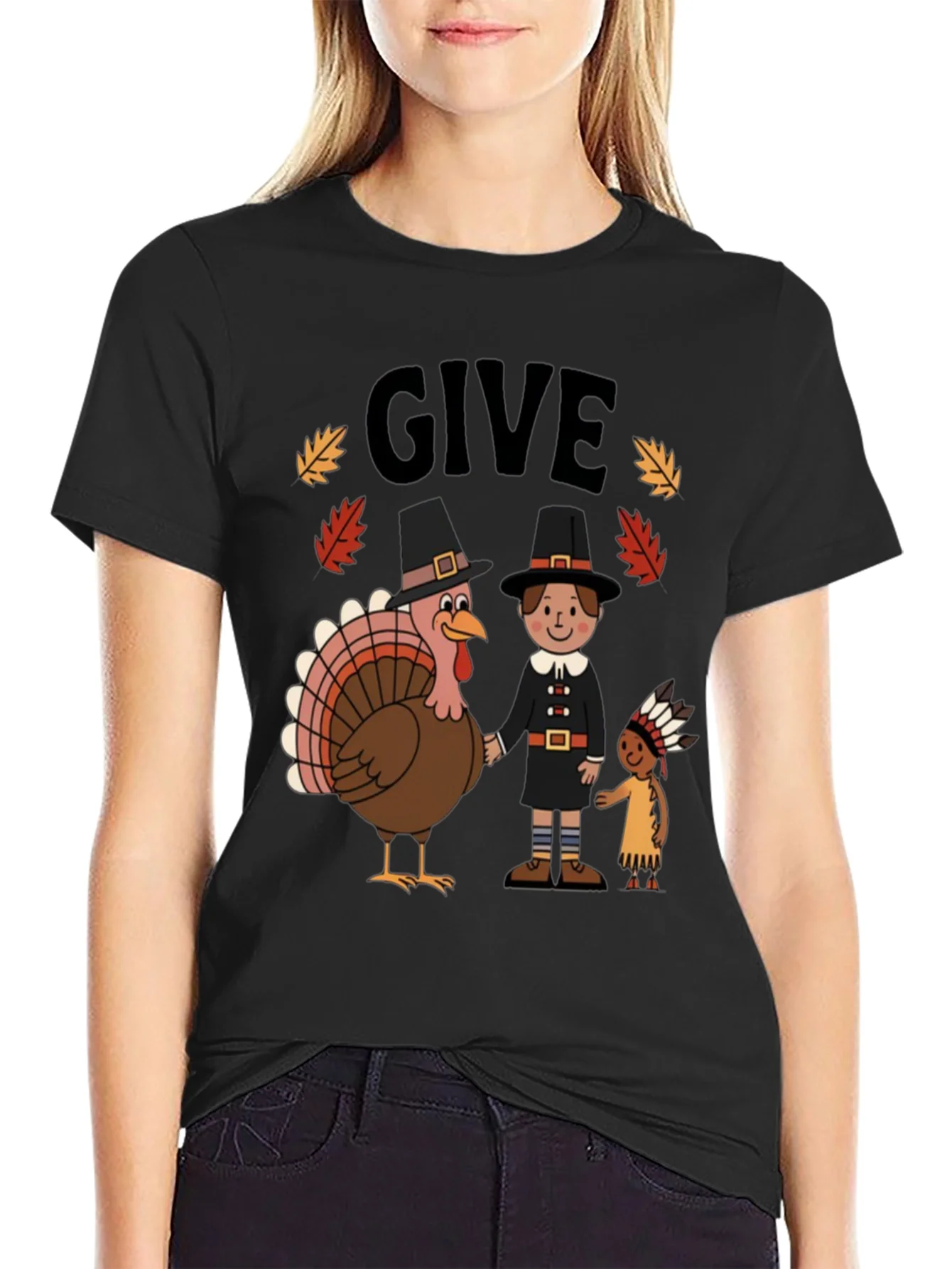 Thanksgiving Give Graphic Tee