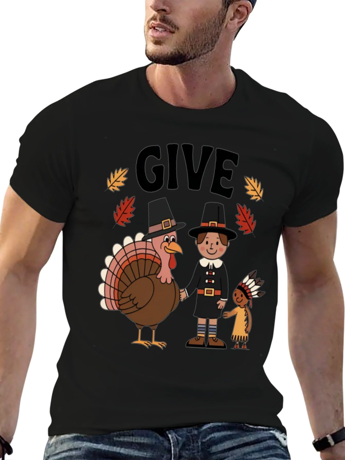 Thanksgiving Give Graphic Tee