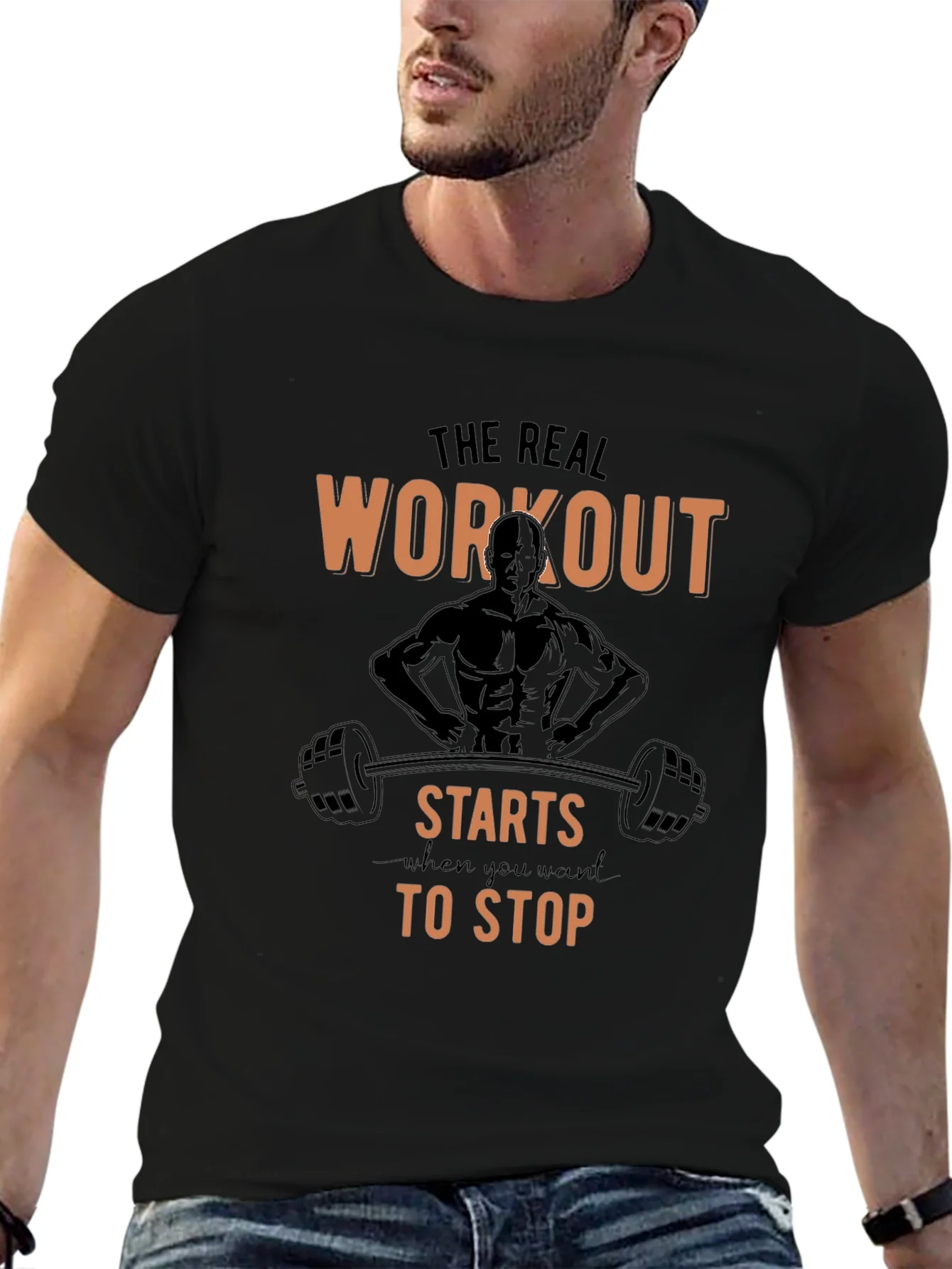 Workout Starts When You Want to Stop T-Shirt