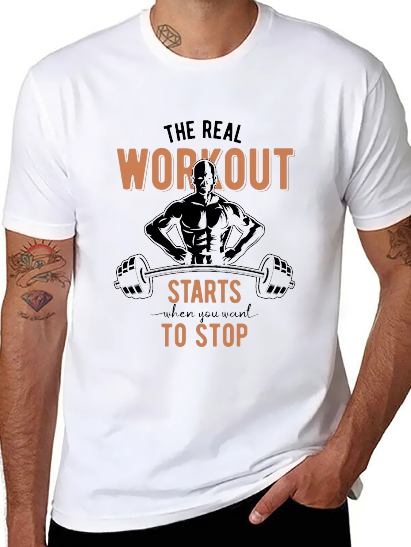 Workout Starts When You Want to Stop T-Shirt