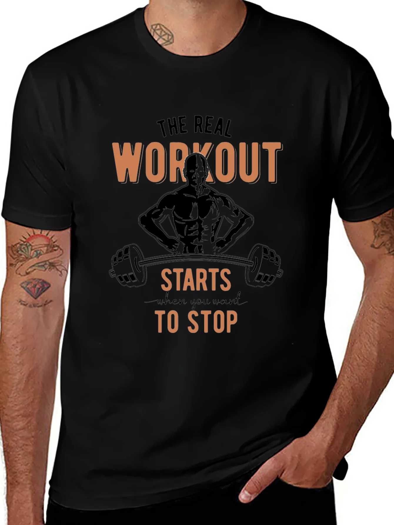 Workout Starts When You Want to Stop T-Shirt