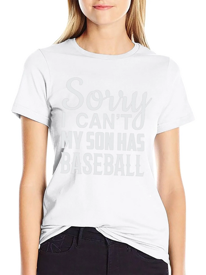 Funny Baseball Dad T-Shirt - Sons Baseball Game Tee