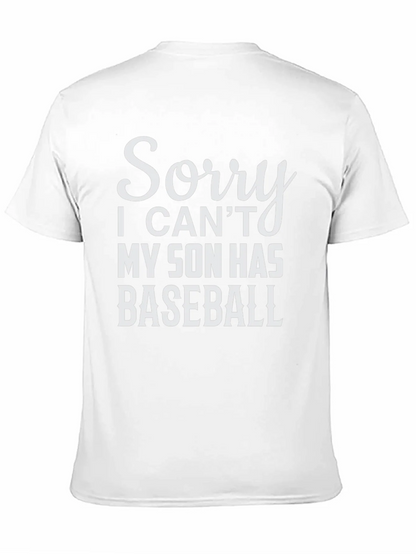 Funny Baseball Dad T-Shirt - Sons Baseball Game Tee