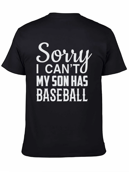 Funny Baseball Dad T-Shirt - Sons Baseball Game Tee