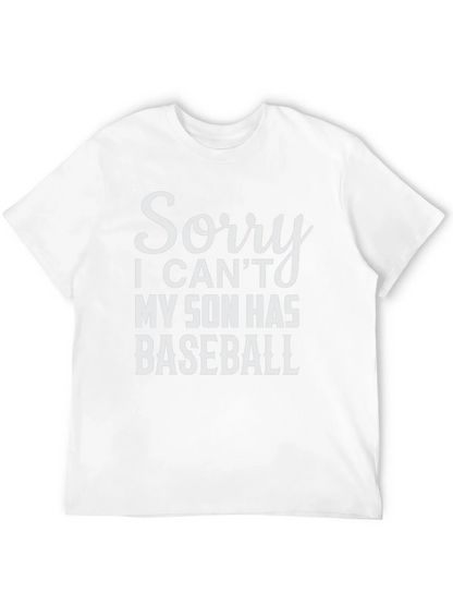 Funny Baseball Dad T-Shirt - Sons Baseball Game Tee