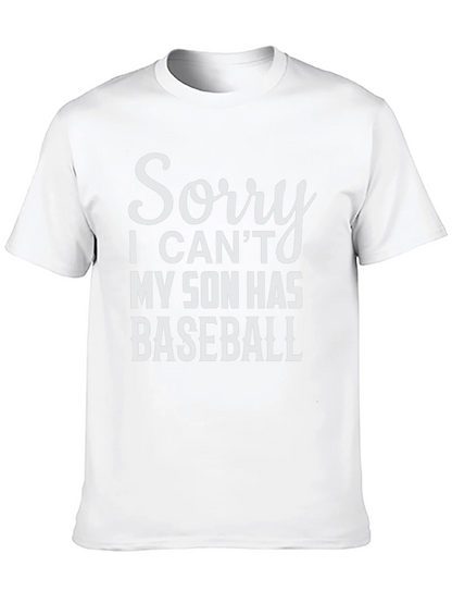 Funny Baseball Dad T-Shirt - Sons Baseball Game Tee