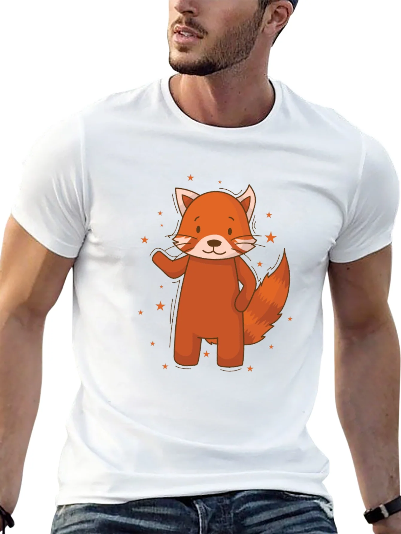 Cute Red Panda Graphic T-Shirt