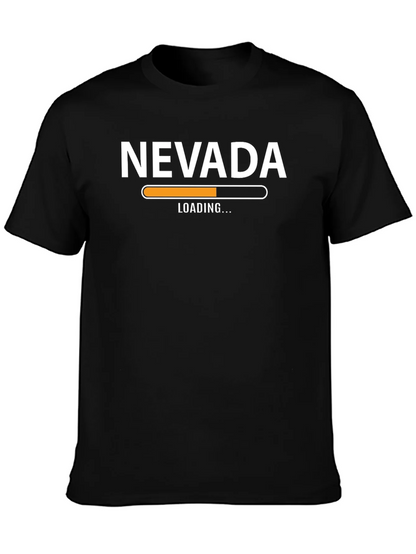 Nevada Loading T-Shirt - Black Graphic Tee
