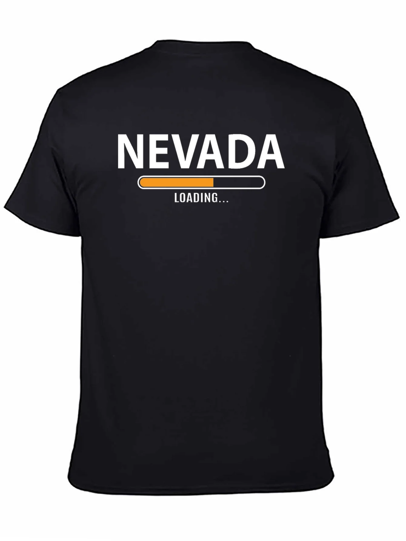 Nevada Loading T-Shirt - Black Graphic Tee