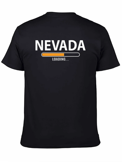 Nevada Loading T-Shirt - Black Graphic Tee