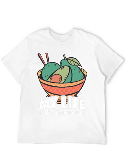 Avocado Bowl Graphic Tee - My Life Isnt Complete