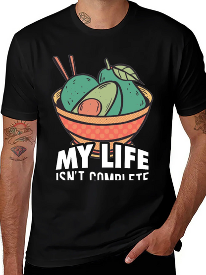 Avocado Bowl Graphic Tee - My Life Isnt Complete