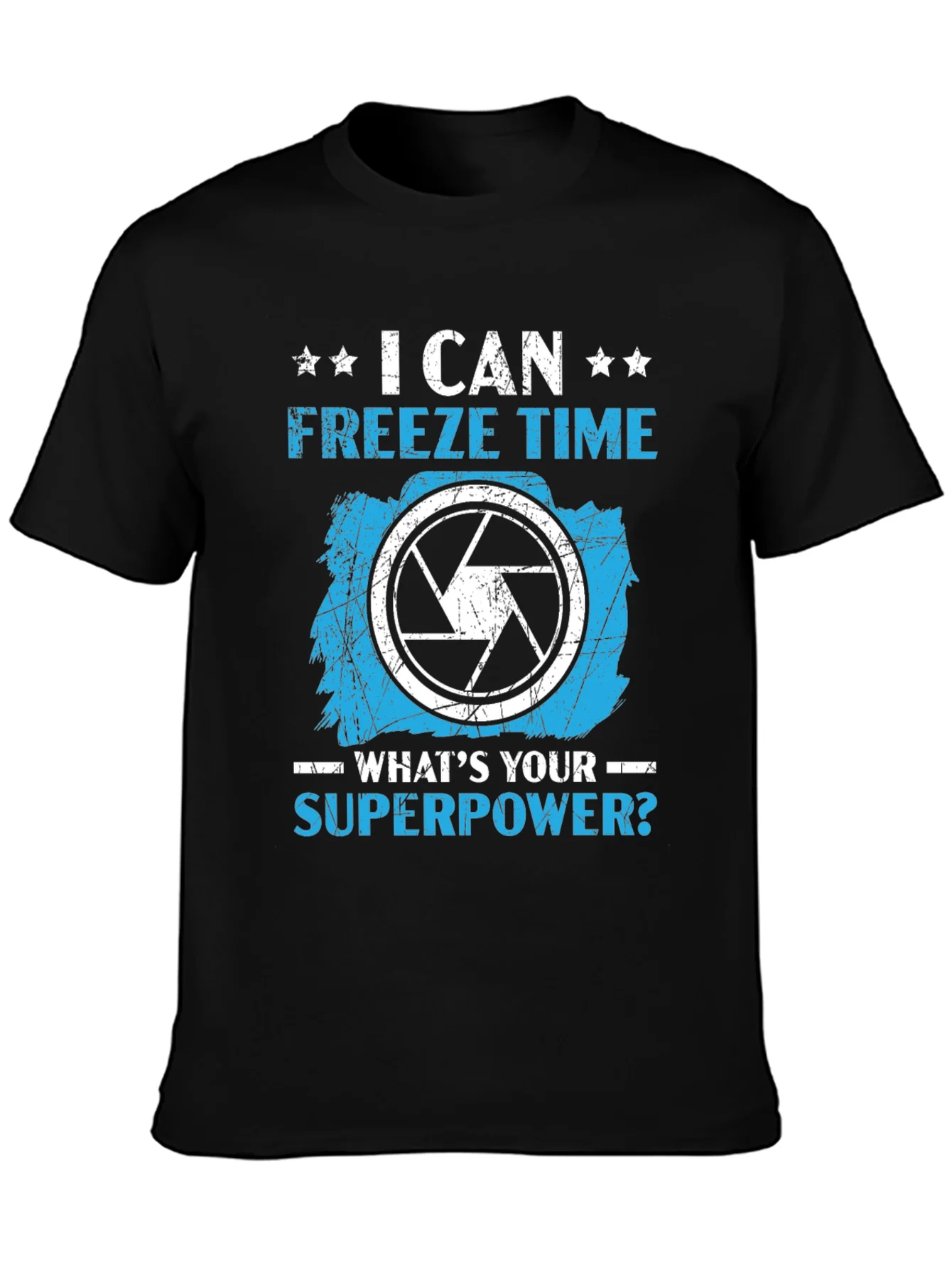 Freeze Time Photographer Graphic T-Shirt