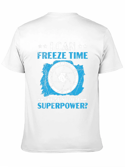 Freeze Time Photographer Graphic T-Shirt
