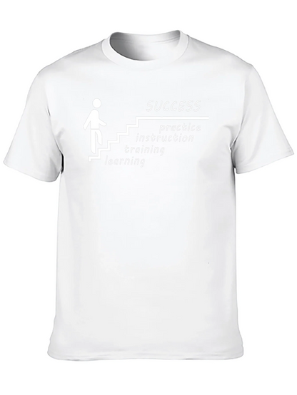Success Steps T-Shirt: Learning Training Practice