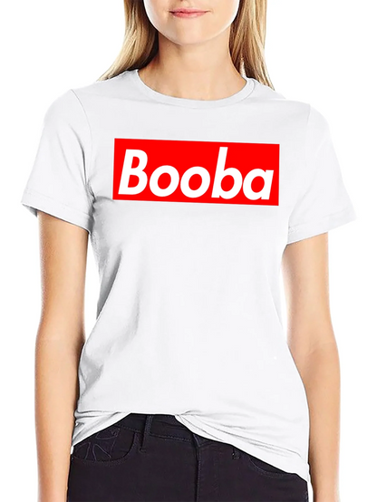 Booba Red Box Logo Black T-Shirt