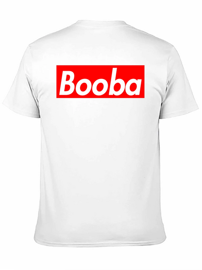 Booba Red Box Logo Black T-Shirt