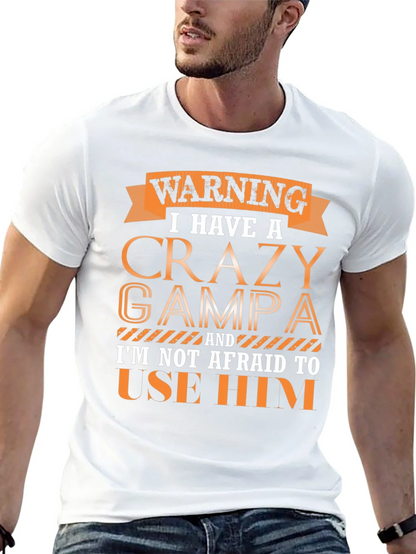 Crazy Grampa Graphic Tee