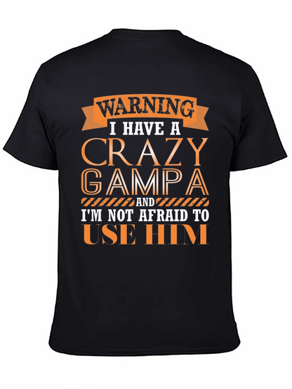 Crazy Grampa Graphic Tee