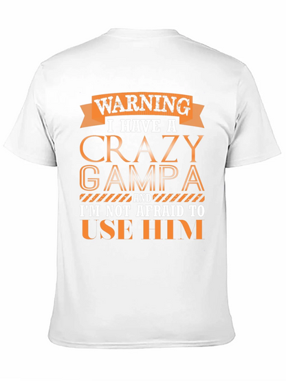 Crazy Grampa Graphic Tee