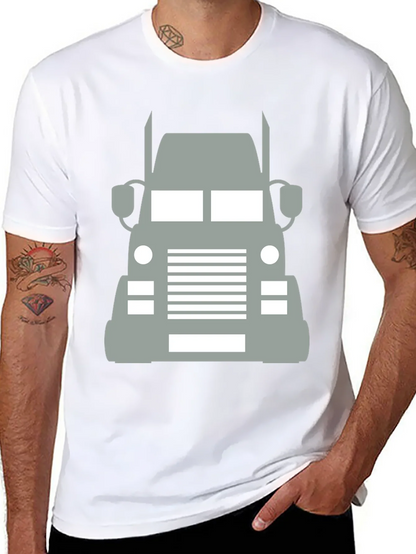 Truck Graphic Tee - Modern Style