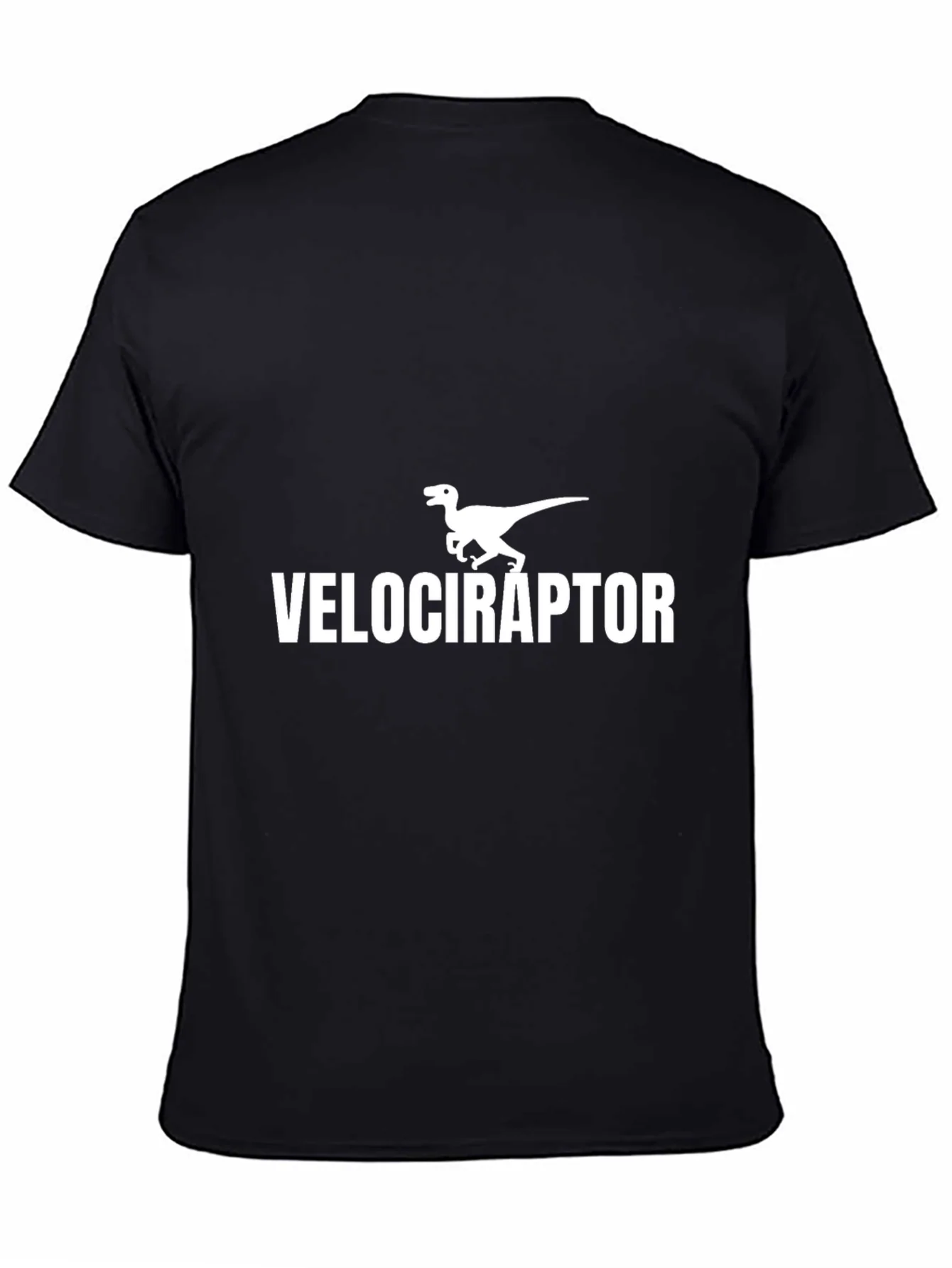 Velociraptor Dinosaur Graphic T-Shirt