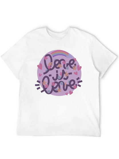 Love Is Love LGBTQ+ Graphic T-Shirt