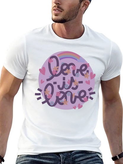 Love Is Love LGBTQ+ Graphic T-Shirt