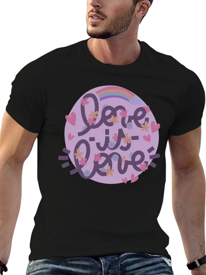 Love Is Love LGBTQ+ Graphic T-Shirt