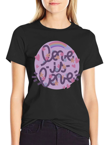 Love Is Love LGBTQ+ Graphic T-Shirt