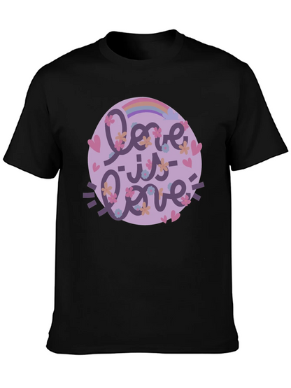 Love Is Love LGBTQ+ Graphic T-Shirt