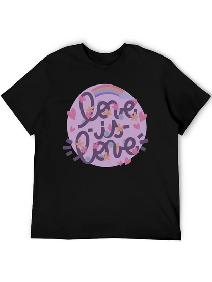 Love Is Love LGBTQ+ Graphic T-Shirt
