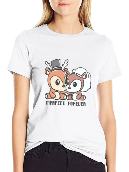 Married Forever Deer T-Shirt