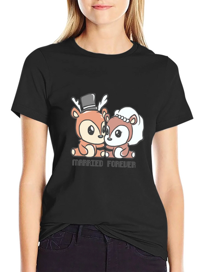Married Forever Deer T-Shirt