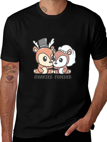 Married Forever Deer T-Shirt