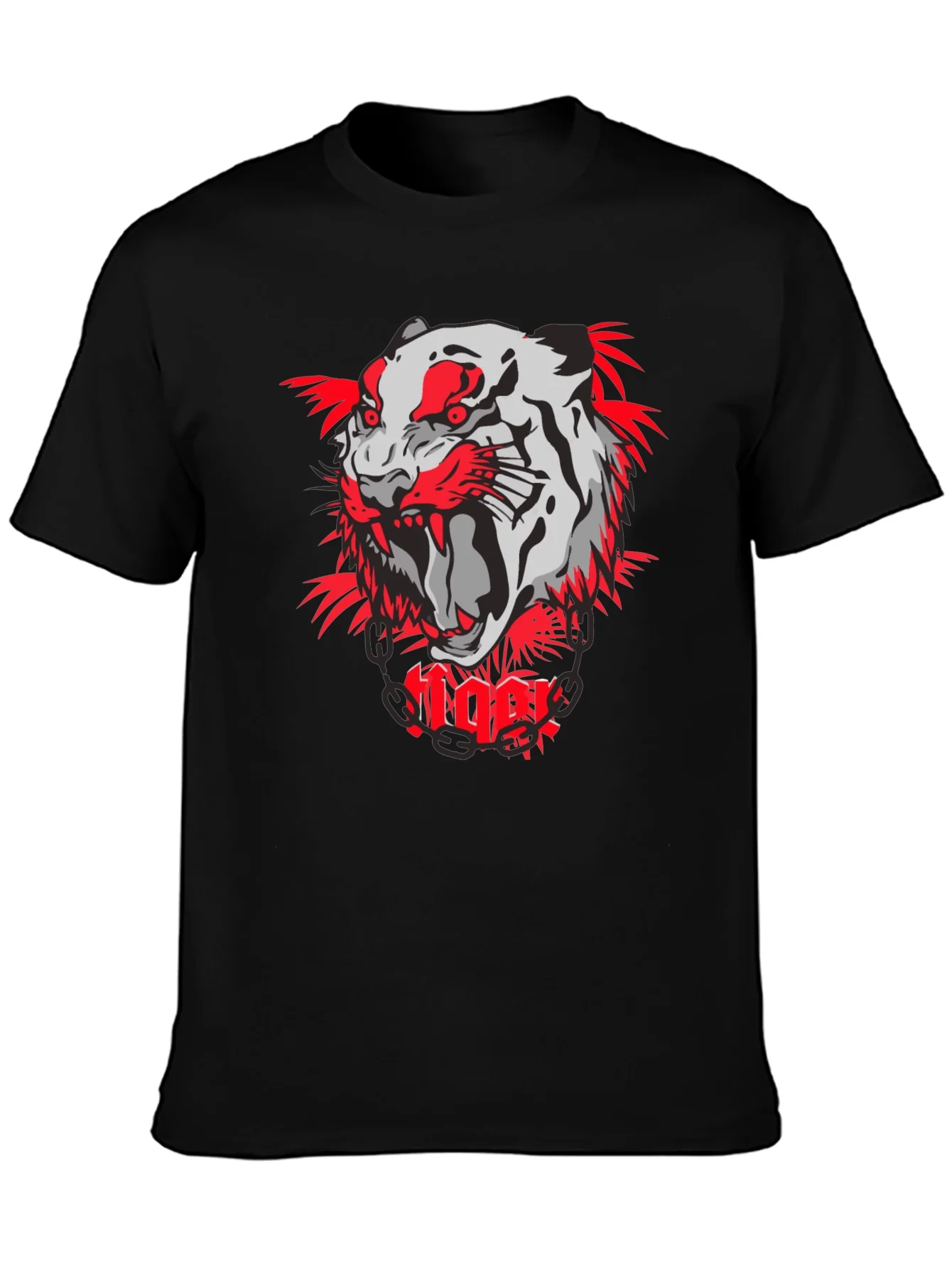 Tiger Graphic Print T-Shirt - Bold & Stylish