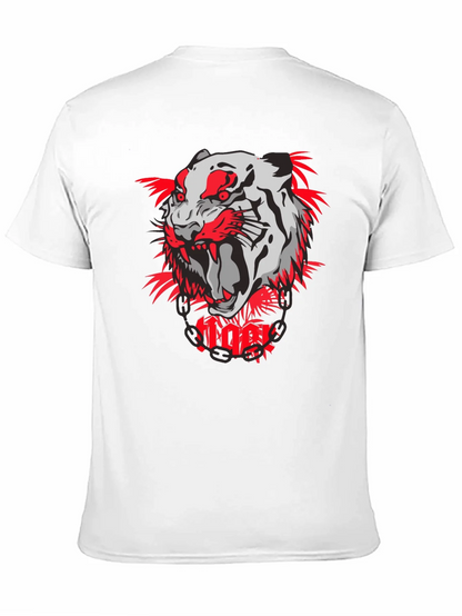 Tiger Graphic Print T-Shirt - Bold & Stylish