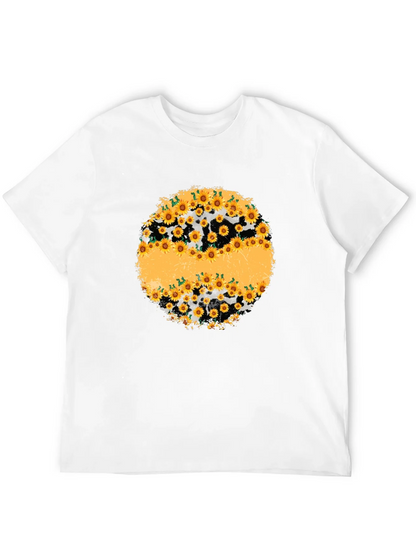 Sunflower Cow Print Graphic Tee