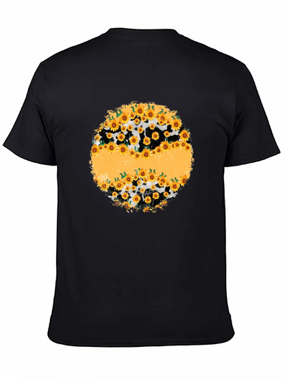 Sunflower Cow Print Graphic Tee