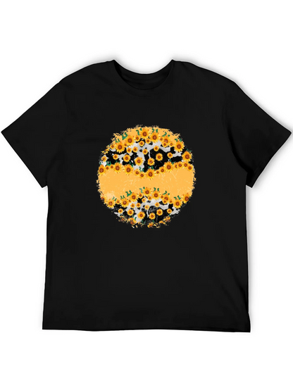 Sunflower Cow Print Graphic Tee