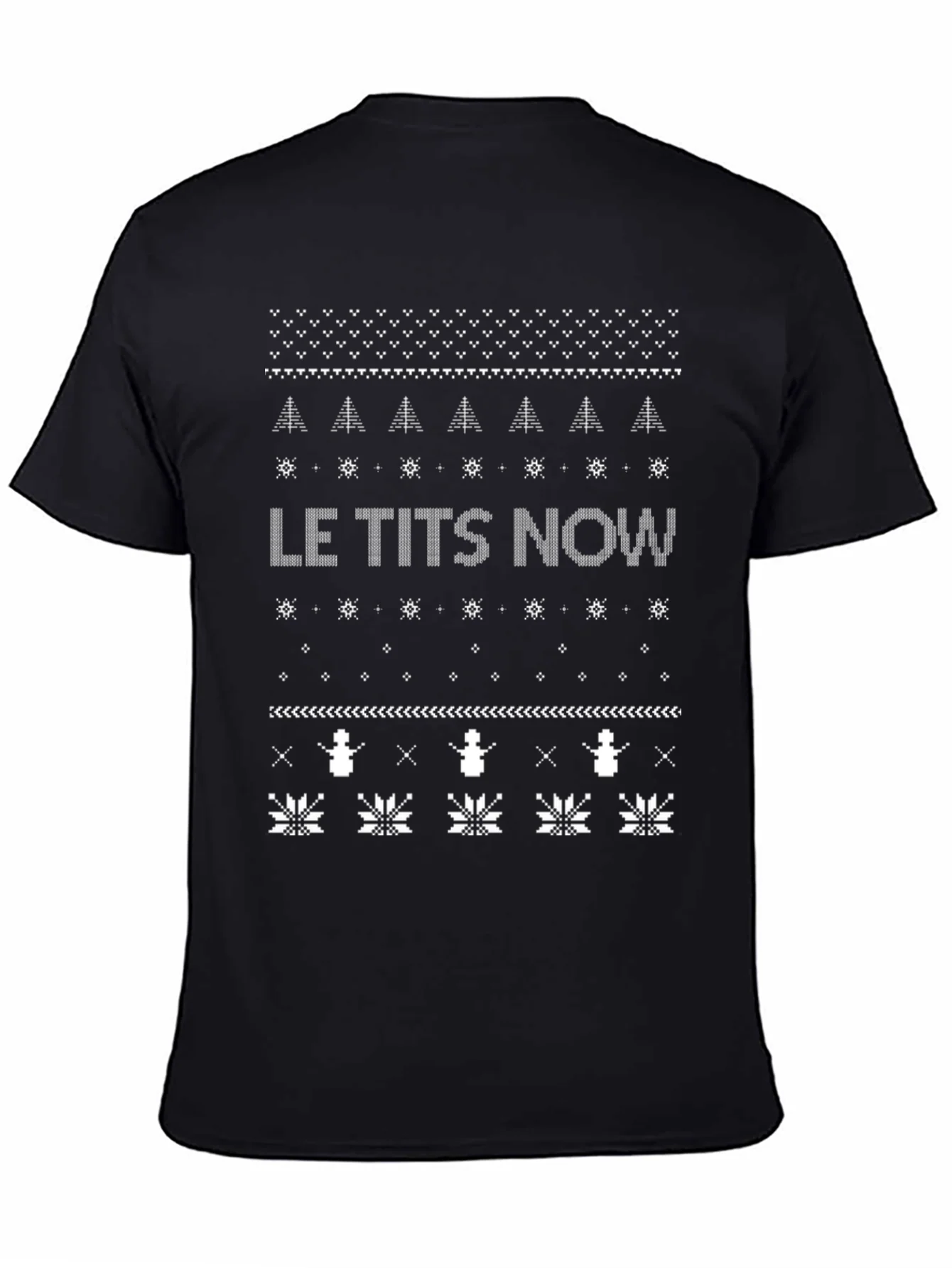 Le Tits Now Christmas Sweater T-Shirt