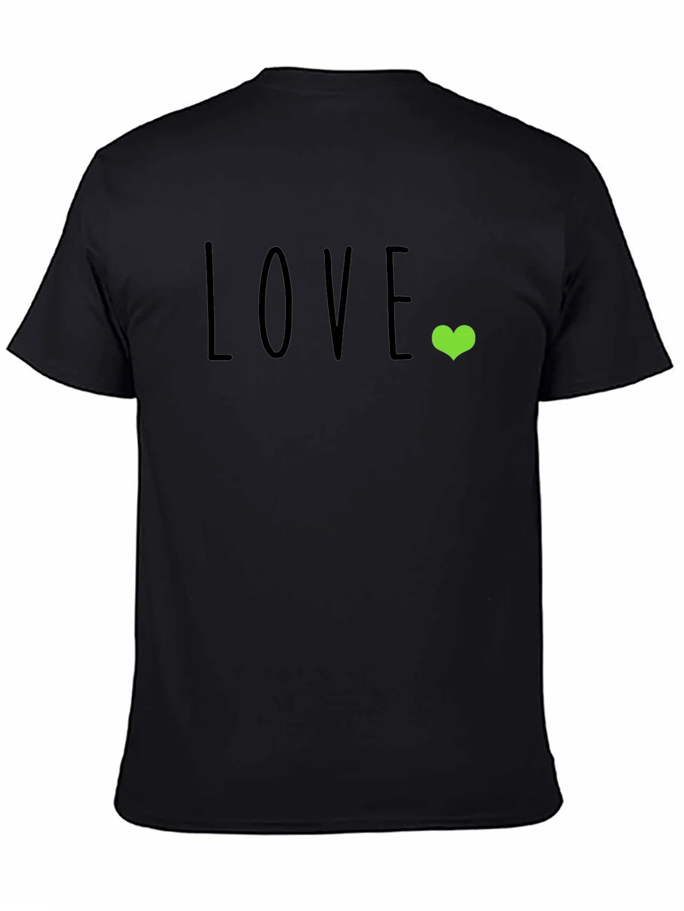 Love Heart Graphic T-Shirt - Casual Comfort