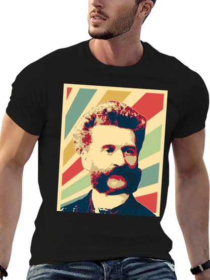 Retro Man Portrait Graphic T-Shirt