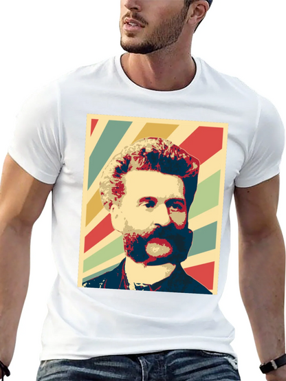 Retro Man Portrait Graphic T-Shirt