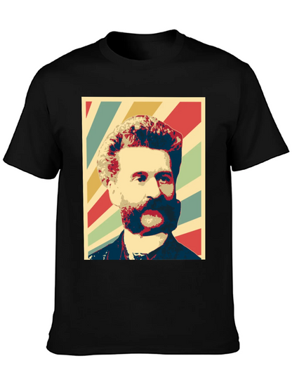 Retro Man Portrait Graphic T-Shirt